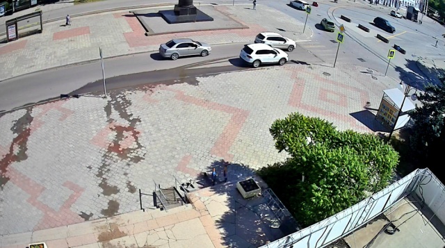 Monument à Tokarev. Webcams Evpatoria