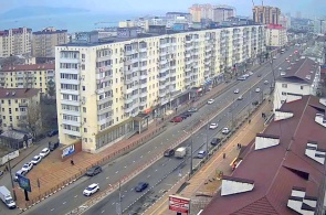 Vue de l'avenue Lénine. Webcams Novorossiisk