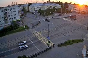Carrefour des rues Frunze - Chernykh. Webcams Nijni Taguil