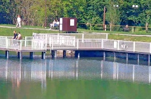 Lac urbain. Webcams en ligne de Georgievsk