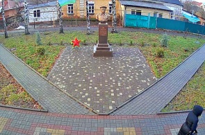 Monument aux Forces aéroportées. Webcams de Tikhoretsk