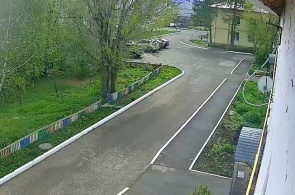Carrefour de la paix et de la victoire. Angle 2. Webcams de Baimak en ligne.