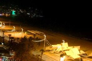 Vue sur la plage de la station balnéaire de la Costa Blanca. webcams de Valence
