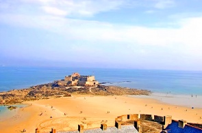 Plage. Webcams en direct Saint-Malo en ligne