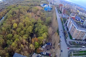 Immeuble résidentiel Sholmov 12a (panorama). Webcams Oulianovsk
