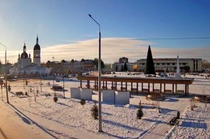 Place Korostelev. Webcams en ligne pour Kansk