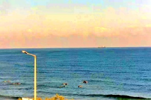 Plage de Bat Galim. Webcams en direct de Haïfa.