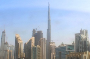 Gratte-ciel Burj Khalifa. Webcams en direct de Dubaï en ligne