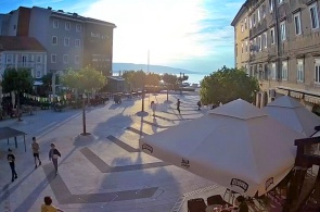 Place Pavline. Webcams en ligne pour Senj