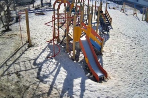 Rue Nagovitsyna. Aire de jeux. Webcams Mozhga en ligne