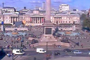 Trafalgar Square. Londres en temps réel