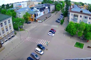 Carrefour rue. Batyushkova - Blagovechtchenskaïa. Webcams Vologda