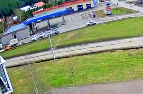 Carrefour de K. Marx et Rayonnaya. Verkhniaïa Salda webcams en ligne