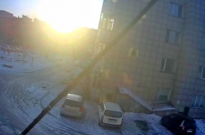 Rue de la montagne. Angle 3. Webcams de Kyzyl en ligne