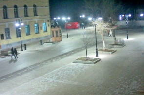 Monument à Chkalov. Webcams en ligne pour Orenbourg