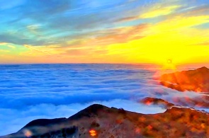 Panorama depuis le mont Diablo. Webcams Santa Cruz (Californie)