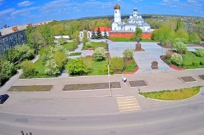 Carrefour de Gagarine et d'Ilyine. Webcams de Troïtsk