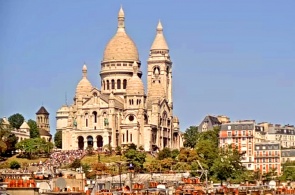 Basilique du Sacré Coeur. Webcams parisiennes