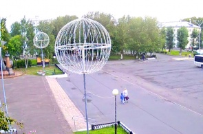 Place Prosyankine. Webcams de Severodvinsk
