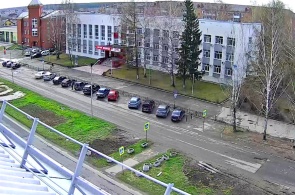 Rue Engels. Angle 3. Webcams en ligne de Verkhnyaya Salda