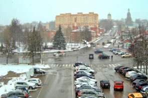 Place du Général Kouznetsov. Webcams Yakhroma en ligne