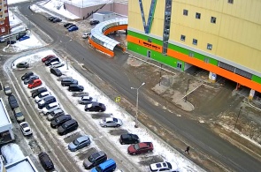Traversée au centre commercial City Park. Webcams Saransk