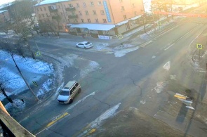L'intersection de Lénine et de Tchekhov. Webcams de Kyzyl en ligne