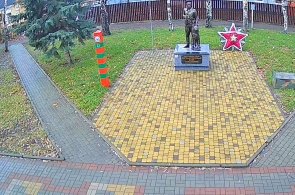 Monument aux gardes-frontières de toutes générations. Webcams de Tikhoretsk