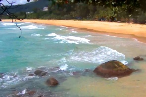 La plage de l'hôtel Marina Phuket. Webcams Phuket en ligne