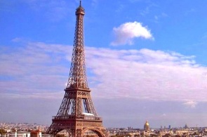 La tour Eiffel. Webcams Paris en ligne