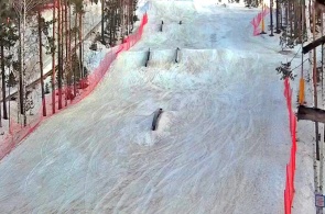 Complexe de ski Uktus, parc à neige. Webcams Iekaterinbourg
