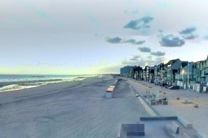 Plage de la ville. Webcams en ligne pour Dunkerque