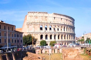 Colisée. Webcams de Rome en ligne