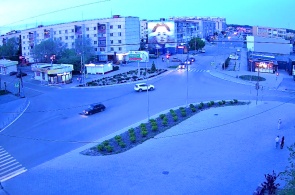 Carrefour du monde et de l'armée soviétique. Webcams Ioujnouralsk