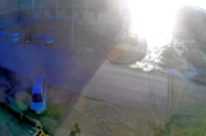 Carrefour de Lénine et de Titov. Angle 2. Webcams de Kyzyl en ligne
