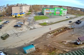 Rue Voronova. Angle 2. Webcams en ligne de Verkhnyaya Salda