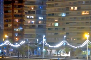Vue de Benidorm. webcams de Valence