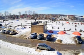 Place centrale. Webcams Mozhga en ligne