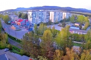 Avenue Gagarine. Webcams de Zlatooust