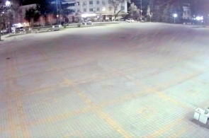 Place centrale (vue rapprochée). Webcams Touapsé