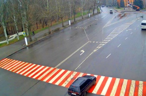 Rue des héros d'Ukraine. Caméra numéro 2. webcams de Mélitopol