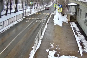 Rue Parkovaya. Webcams Yakhroma en ligne