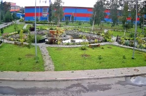 La ville de conte de fées du centre sportif et de remise en forme de Zvezdochka. Angle 2 Webcams de Severodvinsk