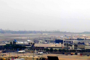 Aéroport international. Webcam Los Angeles