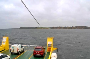 Ferry entre ori et Hammer Bakke. Webcams Copenhague