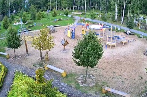 La ville de conte de fées du centre sportif et de remise en forme de Zvezdochka. Webcams de Severodvinsk