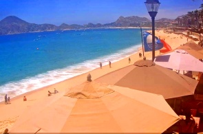 Plage de Medano à l'hôtel Villa del Palmar. Webcams de Cabo San Lucas en ligne.