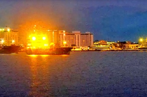 Vue du port de Kingston. Webcams Kingston