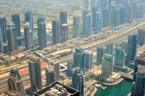 Marina de Dubaï. Webcams de Dubaï