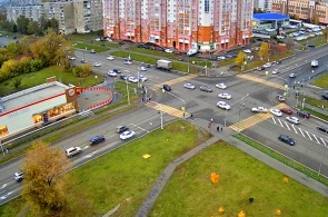 Carrefour Sébastopol et 70 ans d'Octobre. Webcams Saransk